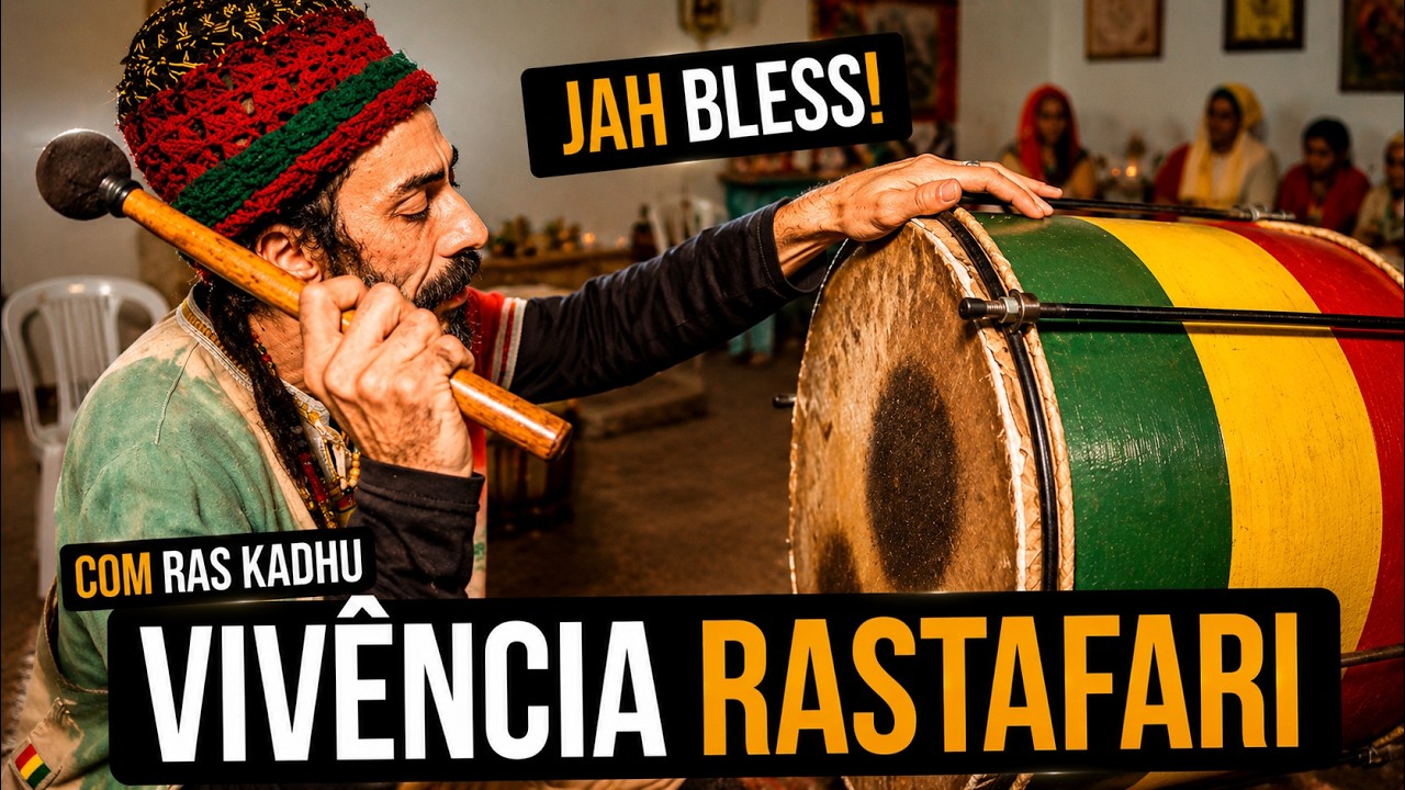 ✨🌿 ESPIRITUALIDADE RASTAFARI 🔥 VIVÊNCIA de RESISTÊNCIA no BRASIL com part. RAS KADHU RASTAMAN 🟢🟡🔴