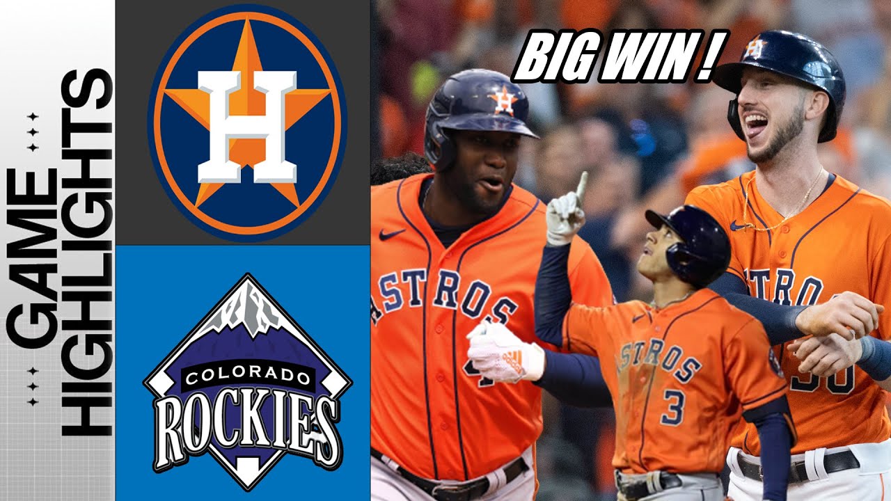 Astros Set to Sizzle Against Rockies: Better Hustle to Hustle Town