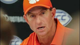 Dabo Swinney Sunday teleconference: 'It's all on me.  It's my responsibility.'