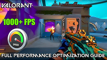 🔧 How to BOOST FPS in VALORANT! (Full Performance Optimization Guide) 2022