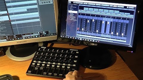 Mapping the Akai MIDIMIX Controller in Cubase 9.5 and 10, All faders, controllers and buttons work