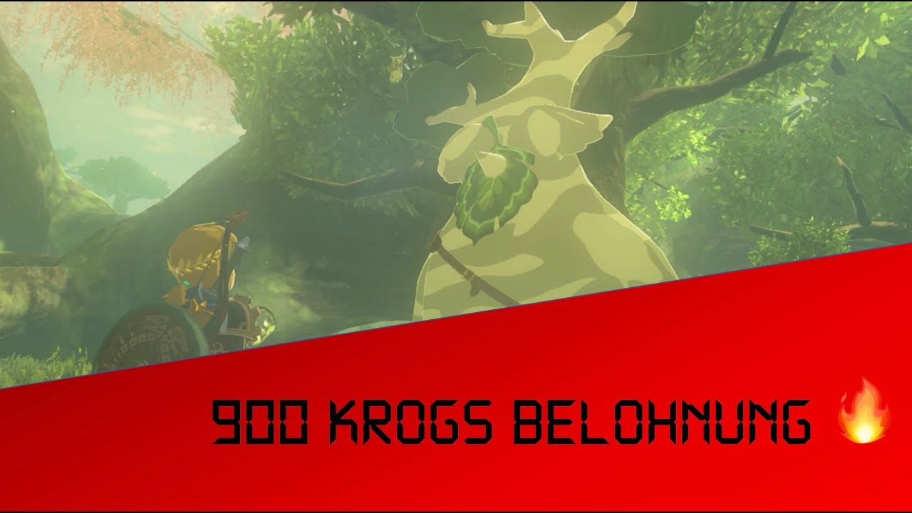Zelda BOTW 900 Krogs Belohnung - YouTube Zelda BOTW 900 Krogs Belohnung - YouTube