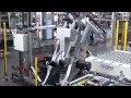 Gpm automation  robotic line for double edger automatic loading  unloading