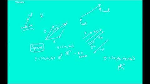 Elementary Linear Algebra  Lecture 16 - Euclidean Vector Spaces (part 1)