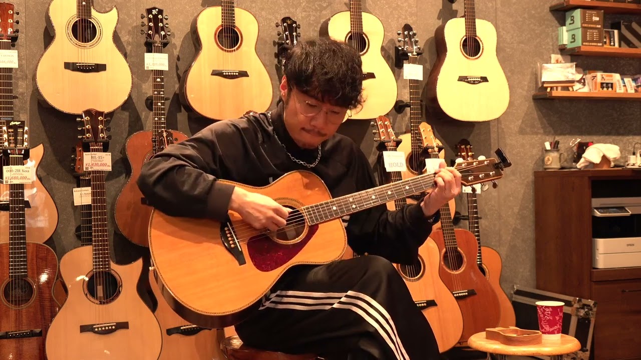 YAMAHA FG-1500 30th Anniversary (1996) Blue-G & Tetsuro Toyama