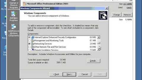 Hướng dẫn cài đặt DHCP trong Dịch vụ winsever 2003