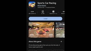 50MB Offline Car Racing Games In Play Store 2024 #Shorts screenshot 1