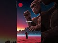 King Kong destroy the earth is blast🌎👹😱🦧🦀🦞 #marvel #animetoons #cartton