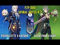 F2P Duo C0 Neuvillette Kazuha and C0 Alhaitham Kuki - Genshin Impact Abyss 4.2 - Floor 12 9 Stars