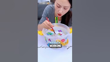How to Make Art Float on Water Using a Spoon