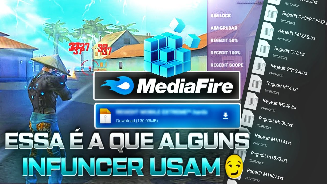 REGEDIT E MACRO MÓBILE 2022 ORIGINAL GRÁTIS!! 😈 O MELHOR REGEDIT MÓBILE