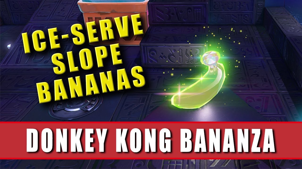 Donkey Kong Bananza Ice Serve Slope Bananas - Ice Serve Slope Banandium Gems