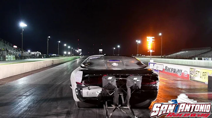 Birdman James Finney Wrecks at San Antonio Raceway