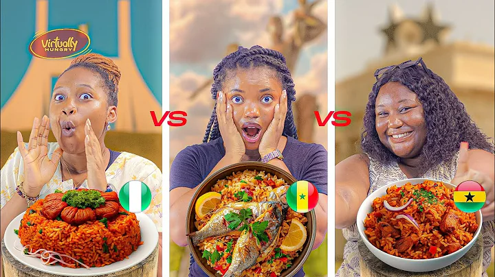 Ghana vs Nigeria vs Senegal | Which JOLLOF is the  truly best in Africa? | Virtually Hungry