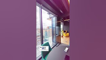 New Office Glass Partition. #Leeds. #Glass. #Partition. #Installation.