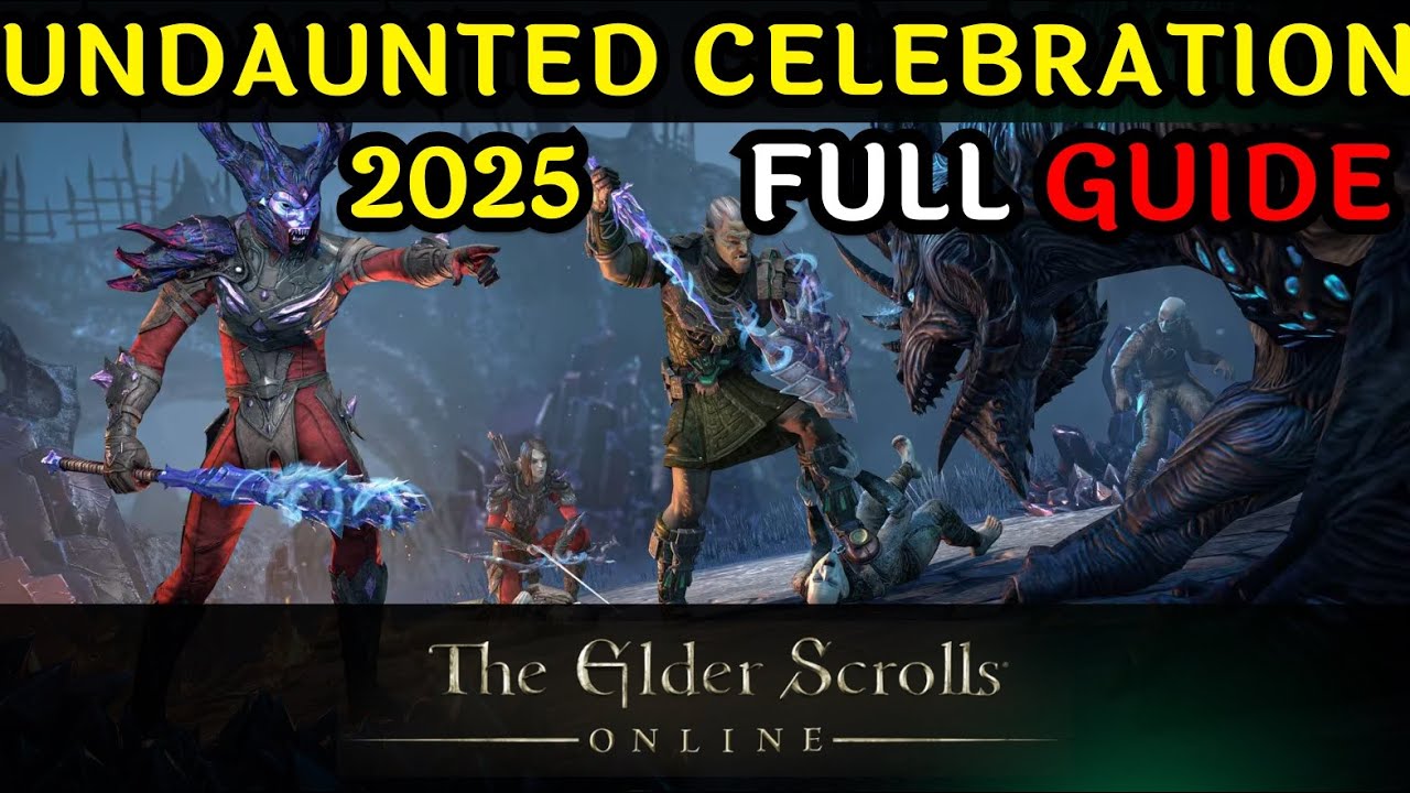 Free Mount & More at the Undaunted Celebration 2025 in ESO (Guide)