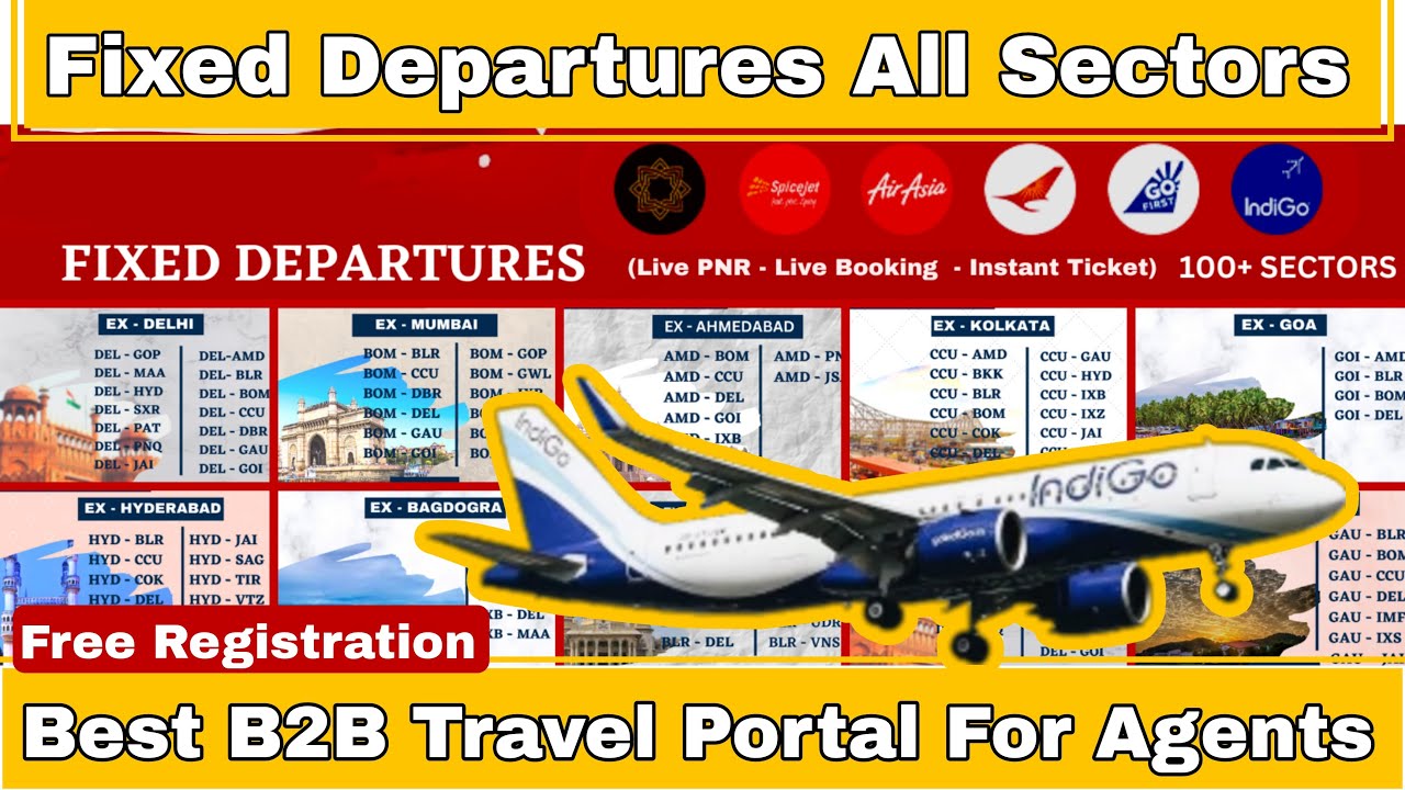 Fixed Departure Flight Ticket Kaha se book Kare || Series Fare || Offline Fares All Sectors| B2B