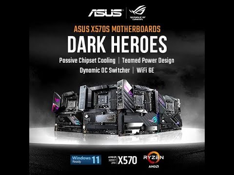 ASUS X570 Passively Cooled Motherboards - All You Need To Know - YouTube