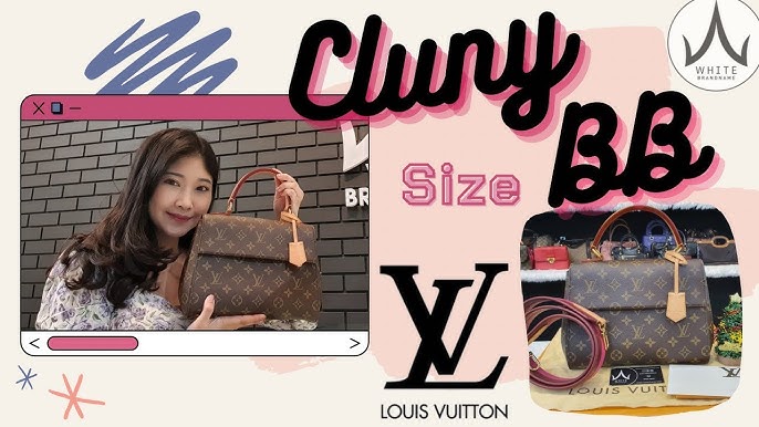 LV Cluny Mini 手提/ 斜挎包, 名牌, 手袋及銀包- Carousell