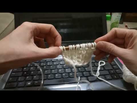 Vídeo: Como Tricotar Um Elástico Oco Nas Agulhas