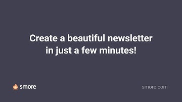 Smore Newsletters | Getting Started
