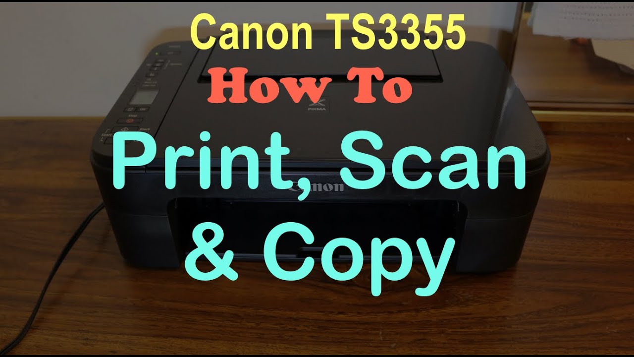 Canon Printer Manual Ts3522