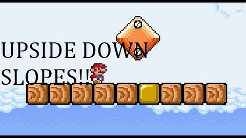How to Add Upside-Down Slopes in Tile Scrolling Platformer Series BY Griffpatch