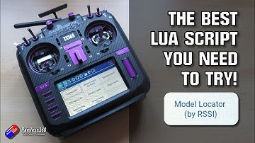 Use this built in EdgeTX LUA script to find your lost model!