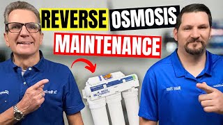 EASY DIY Reverse Osmosis Drinking Water System MAINTENANCE