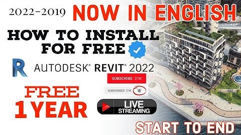 Installation Process of Revit 2023-2022-2021-2020 | ENGLISH VERSION | START TO END 100% LEGAL FREE🚀
