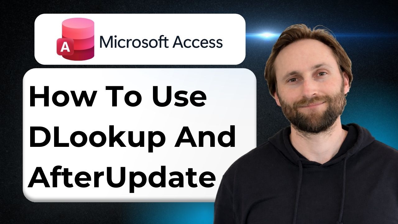 How to Use DLookup and AfterUpdate to Auto-Fill Forms in Microsoft ...