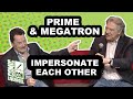 Prime impersonates Megatron, Megatron impersonates Prime! MUST SEE!