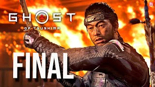 GHOST OF TSUSHIMA - Parte #9 : O FINAL , A GRANDE BATALHA CONTRA KHOTUN KHAN | 4k no PS4 Pro