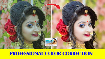 Professional Color Correction in Photoshop 7.0  |  Wedding Photo Color Correction Photoshop 7.0