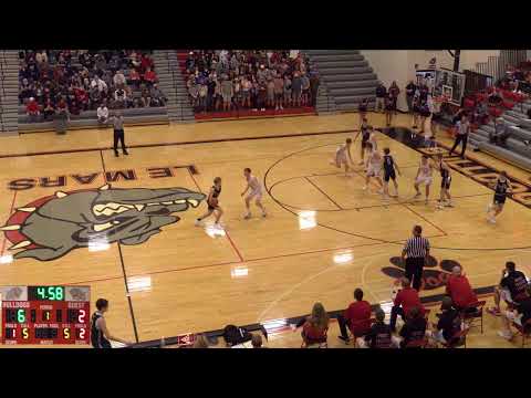 Le Mars High School vs. Bishop Heelan Cathol Varsity Mens' Basketball