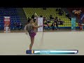 Petrușca Ingrid CSS2 BAIA MARE Junioare III Rope Cupa Prietenia Ediția XXVIII la Gimnastică Ritmică