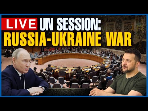 🔴LIVE: UN Security