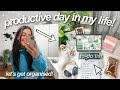 complete your to-do list with me! | *productive* day in my life