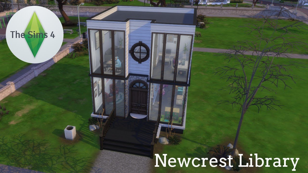 The Sims 4| Newcrest Library Build