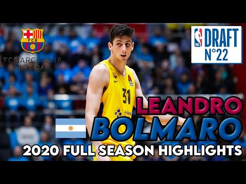 LEANDRO BOLMARO HIGHLIGHTS 2019-2020 SEASON BARCELONA  - Top Prospect NBA Draft (39/60)