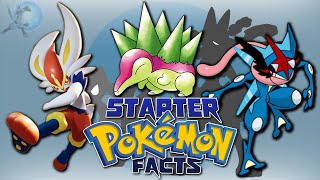 20 Starter Pokémon Facts