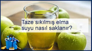 Taze Sıkılmış Elma Suyunu Saklama Yöntemleri: Lezzet Ve Tazelik Koruma Rehberi