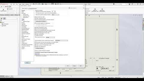 solidworks drawing change background color
