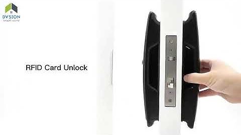 Dvsion Tuya TTLock App Smart Lock Wifi Digital Fingerprint Full Automatic Smart Door Lock