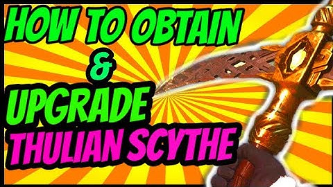 COD WW2 Zombies How to Obtain and Upgrade the Thulian Scythe!