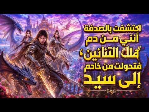اكتشفت بالصدفة أنني من دم ملك التنانين، فتحولت من خادم إلى سيد |#dramabox #drama #aivideo