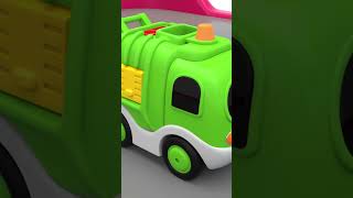 Packman Cartoon Street Vehicle Toys Fun #educational #learninggames #toysfun