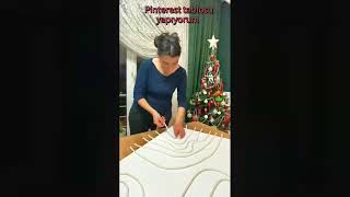 200 tl'ye Pinterest tablosu yaptım #izlemelisin #pinterest #uygunfiyatlı #tablo #kendinyap #viral 🌄