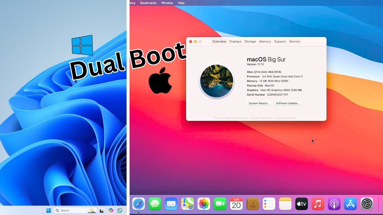 How to install macOS Big Sur on Windows PC /Dual Boot - YouTube