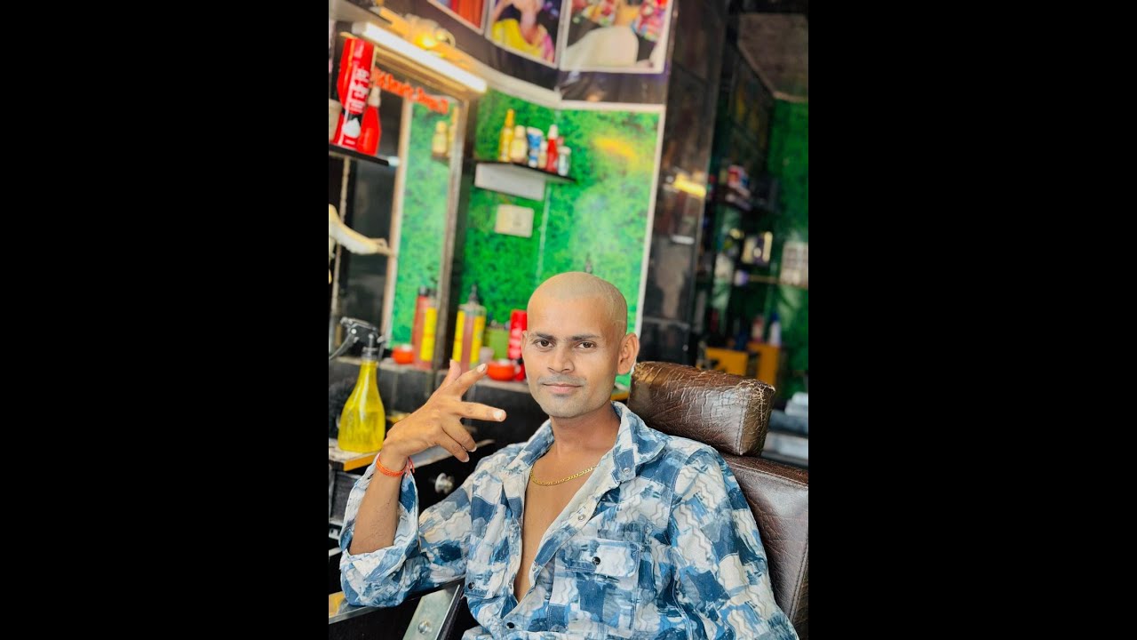 Saloon mottai 05 #bald #gundu #motta #mottai #shaving #takla #மொட்ட #மொட்டை #headshave